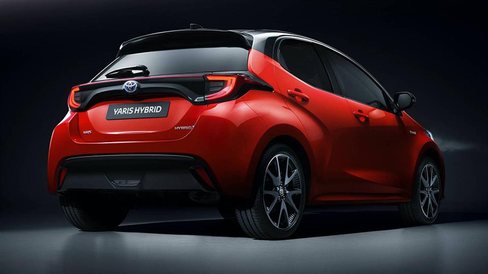 طراحی نمای عقب تویوتا یاریس